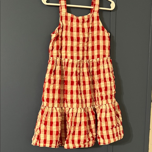 okie dokie Other - Red and White Checkered Kids Dress